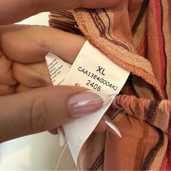 Cupshe | 100% Cotton Striped Strapless Open Back Jumpsuit - Picture 14 of 14